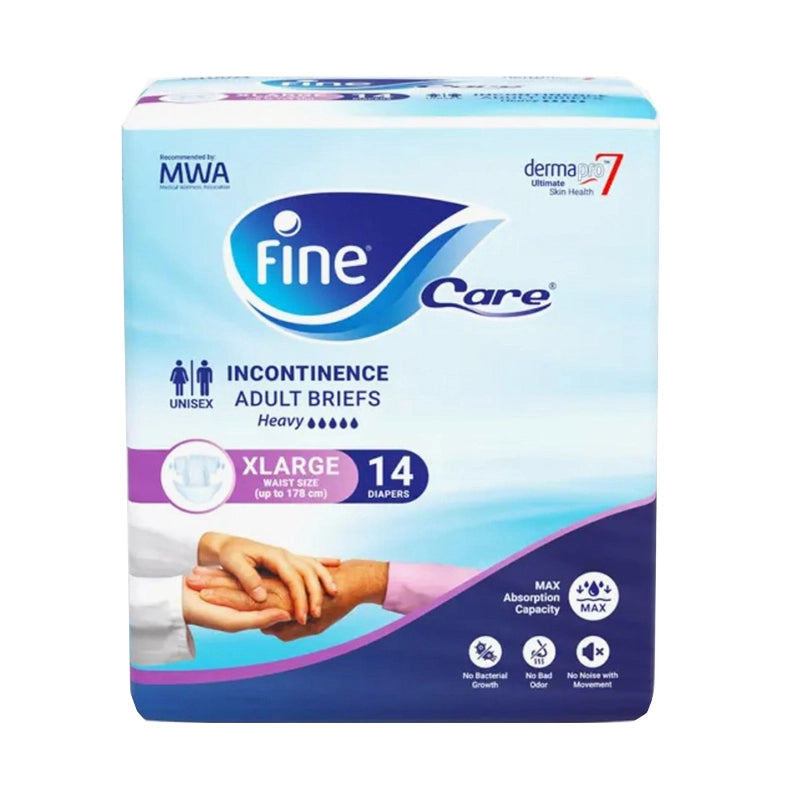 FINE CARE X-LARGE UP TO 178CM 14DIAPERS