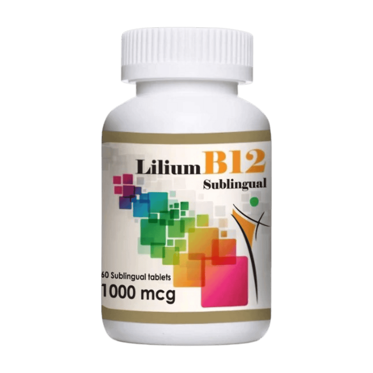 LILIUM B12 SUBLINGUAL 1000MCG 60TAB