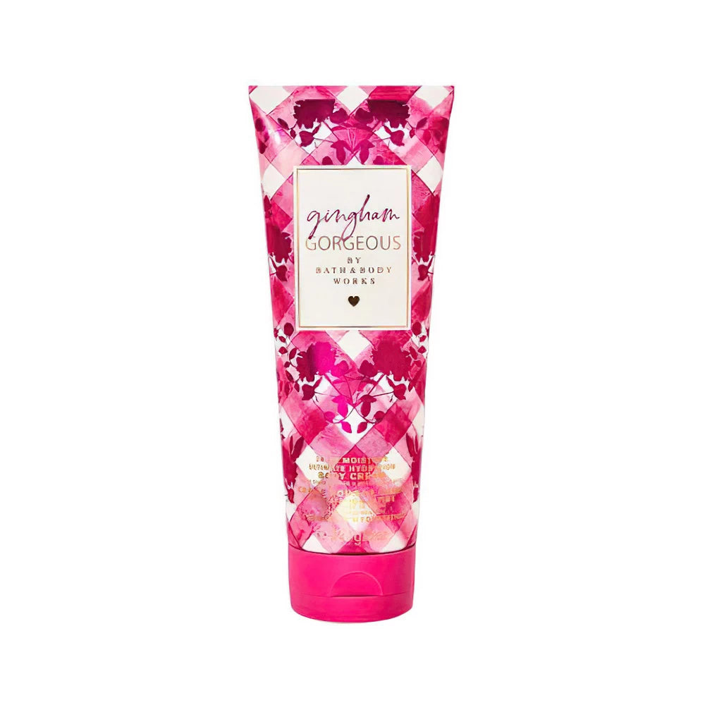 BATH & BODY WORKS GINGHAM GORGEOUS BODY CREAM