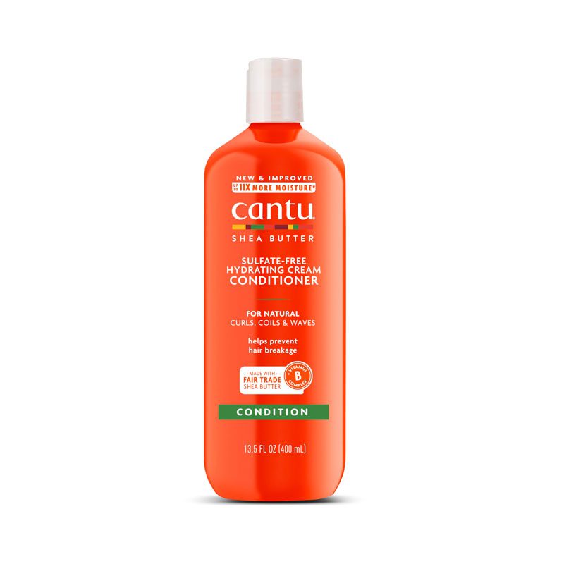 CANTU SHEA BUTTER SULFATE FREE HYDRATING CREAM CONDITIONER 400ML