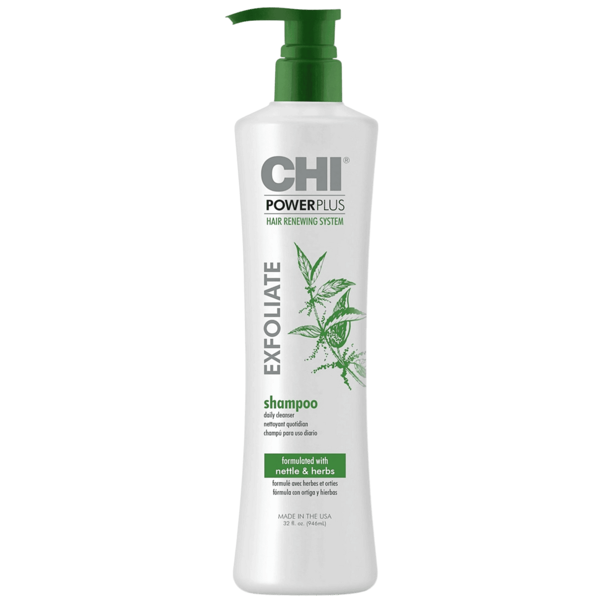 CHI POWER PLUS EXFOLIATE SHAMPOO 355ML