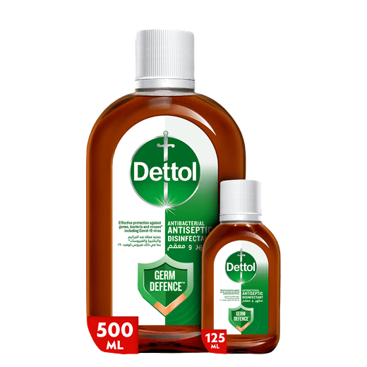 DETTOL LIQUID 500 ML +125 ML FREE
