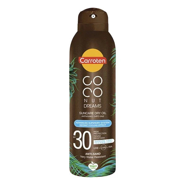 CARROTEN SUNTAN COCONUT SUNCARE DRY OIL SPF30 270ML