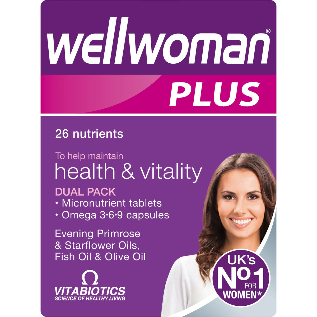 VITABIOTICS WELLWOMAN PLUS 56CAP