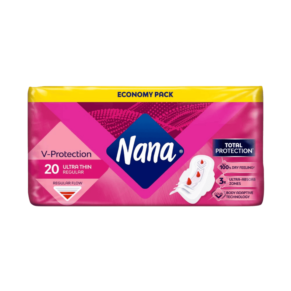 NANA FRESH PROTECT THIN NORMAL 2*10PAD