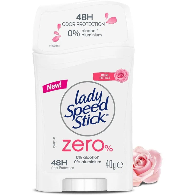 LADY SPEED STICK ZERO ROSE 40G