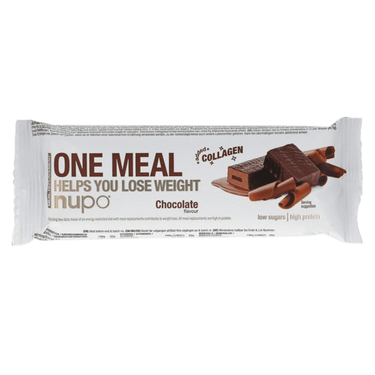 NUPO ONE MEAL CHOCOLATE FLAVOUR MARINE COLLAGEN 60G