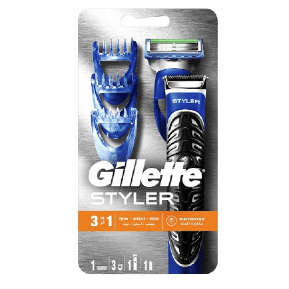GILLETTE FUSION PROGLIDE STYLER 3 IN 1