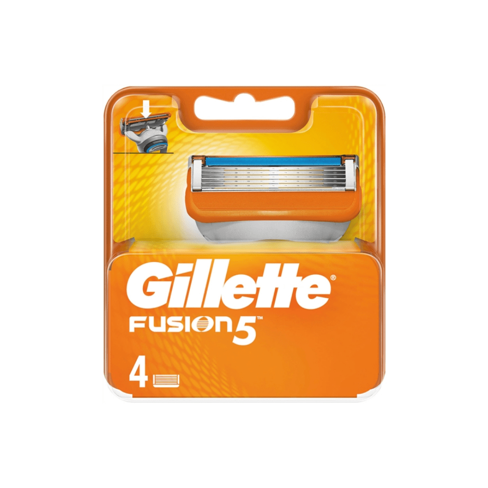GILLETTE FUSION5 4 RAZORS