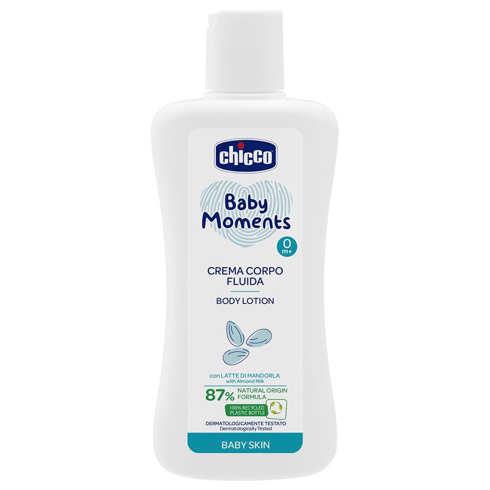 CHICCO BABY MOMNETS BODY LOTION 200ML