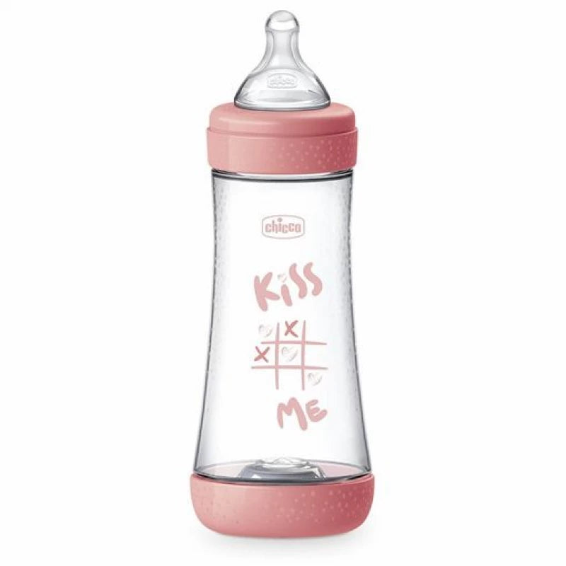 CHICCO 5 PERFECT INTUI-FLOW BOTTLE 4M+ 300ML PINK