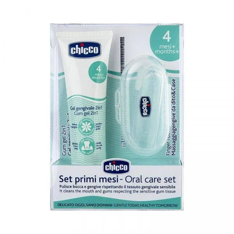 CHICCO ORAL CARE SET 4M+