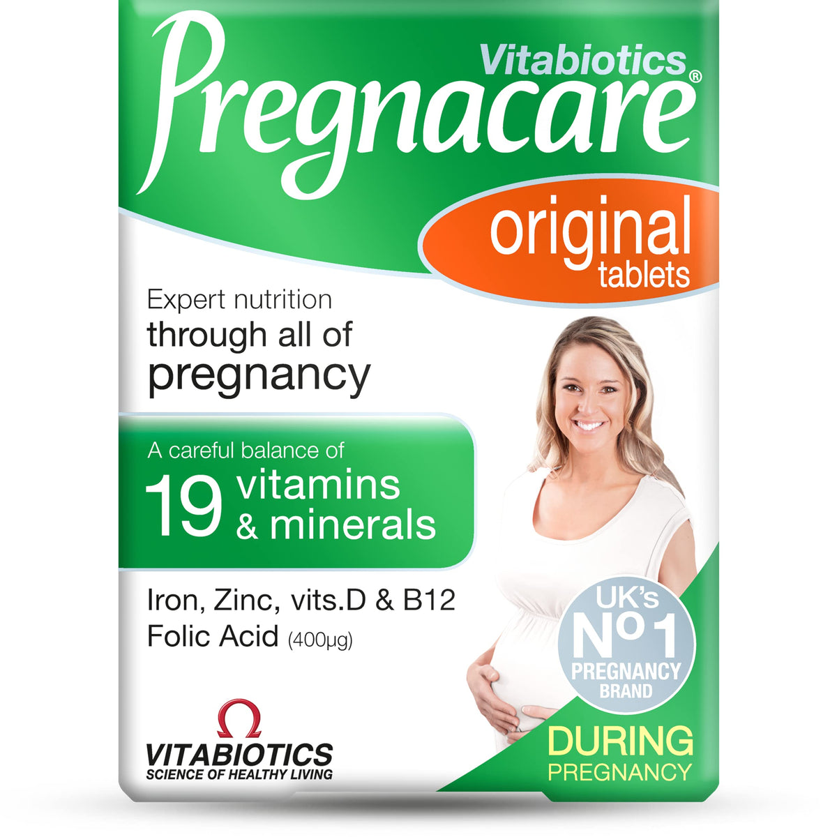 VITABIOTICS PREGNACARE ORIGINAL 30TAB