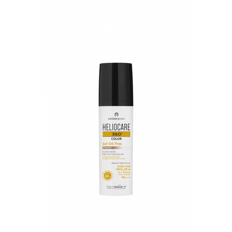 CANTABRIA LABS HELIOCARE 360 SUNSCREEN GEL OIL FREE BRONZE SPF50 50ML