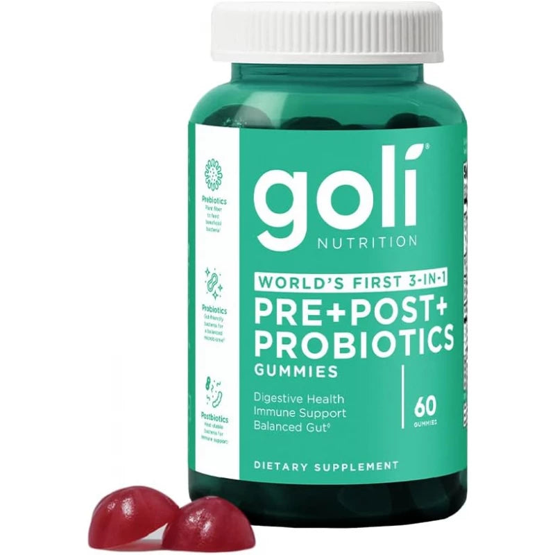 GOLI PRE+POST+PROBIOTICS GUMMIES 60GUM