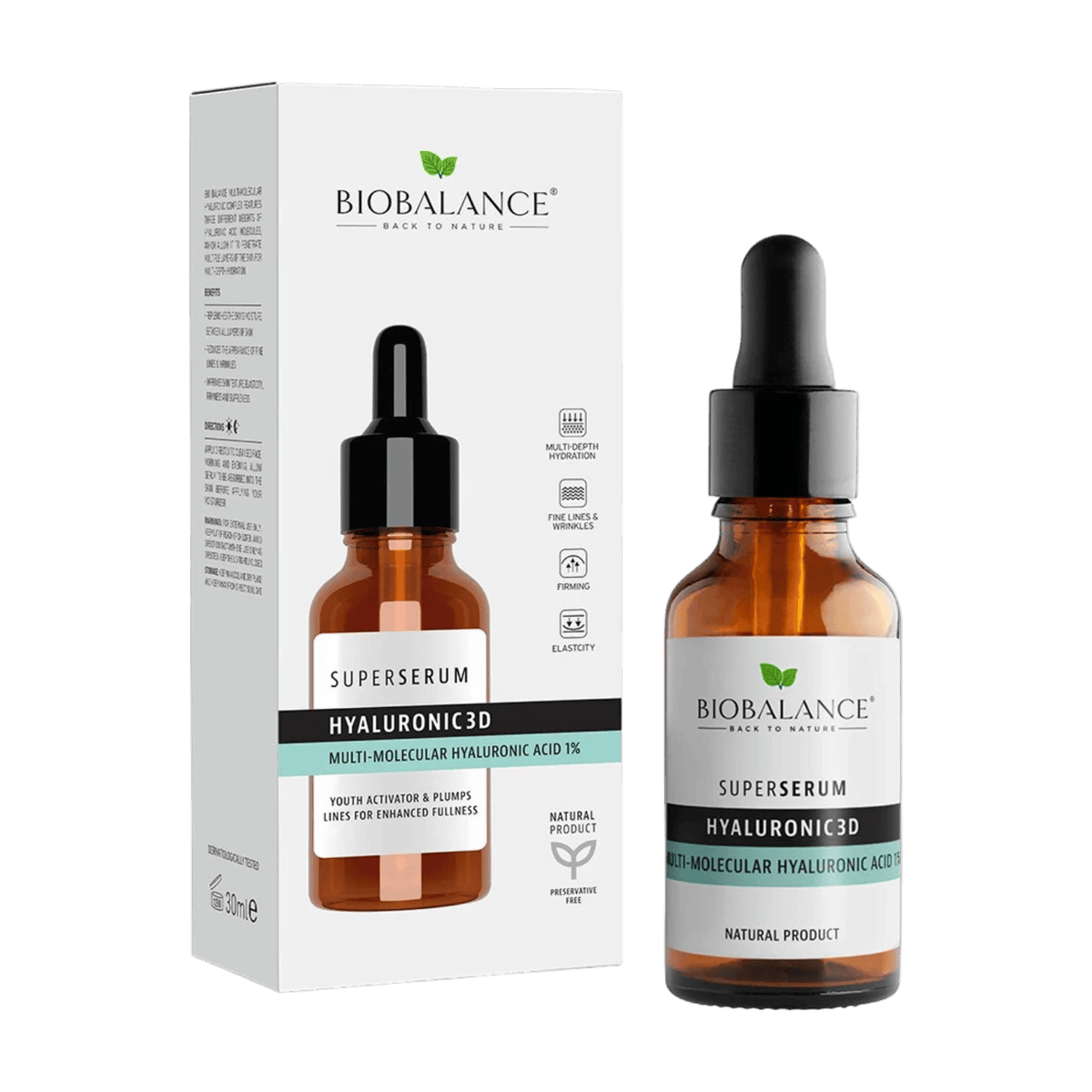BIO BALANCE HYALURONIC 3D 1% SERUM 30ML