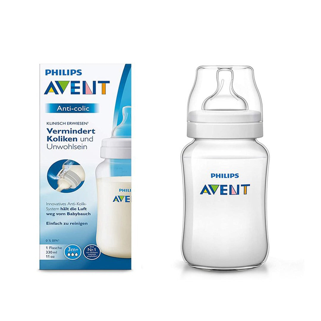AVENT ANTI-COLIC BOTTLE 3M+ 330ML