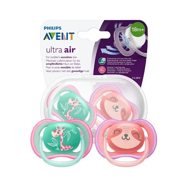 AVENT ULTRA AIR SOOTHER 18M+ BOY 2PCS