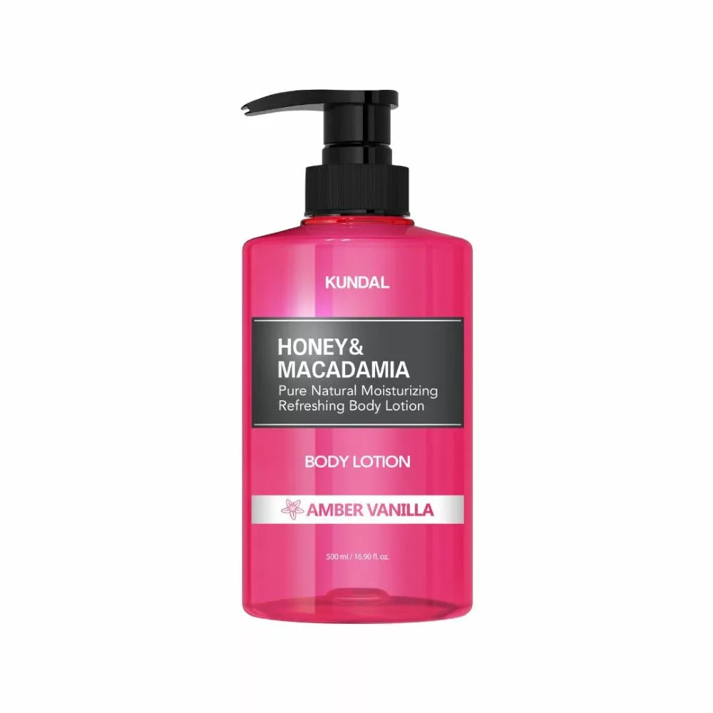 KUNDAL HONEY & MACADAMIA AMBER VANILLA BODY LOTION 500ML