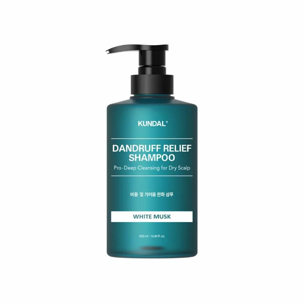 KUNDAL WHITE MUSK DANDRUFF SHAMPOO 500ML