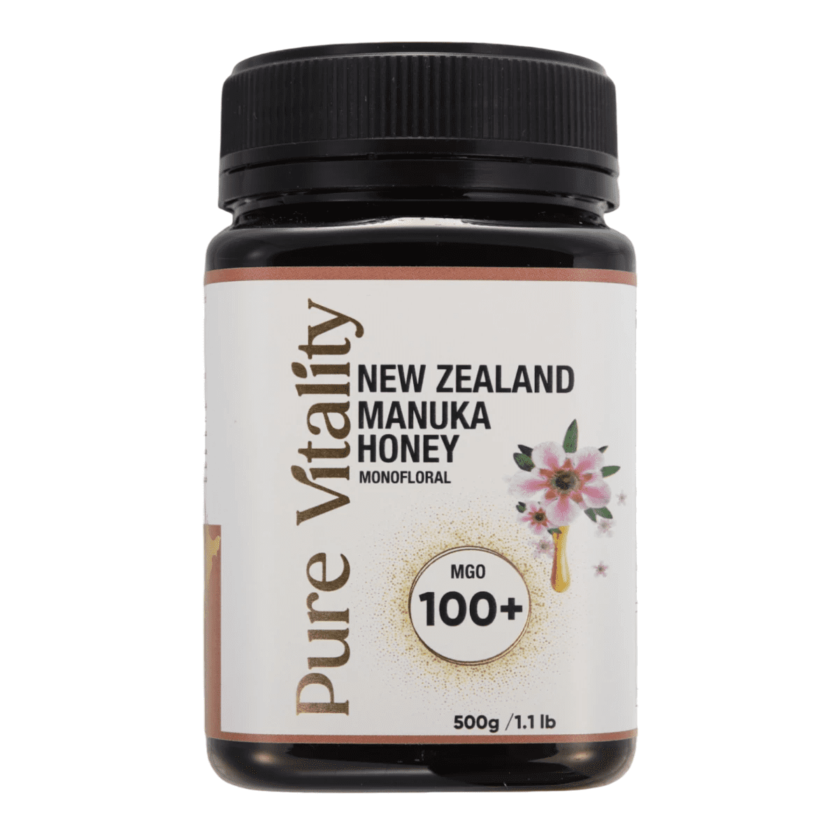 PURE VITALITY NEW ZEALAND MANUKA HONEY MGO 50+ 500G