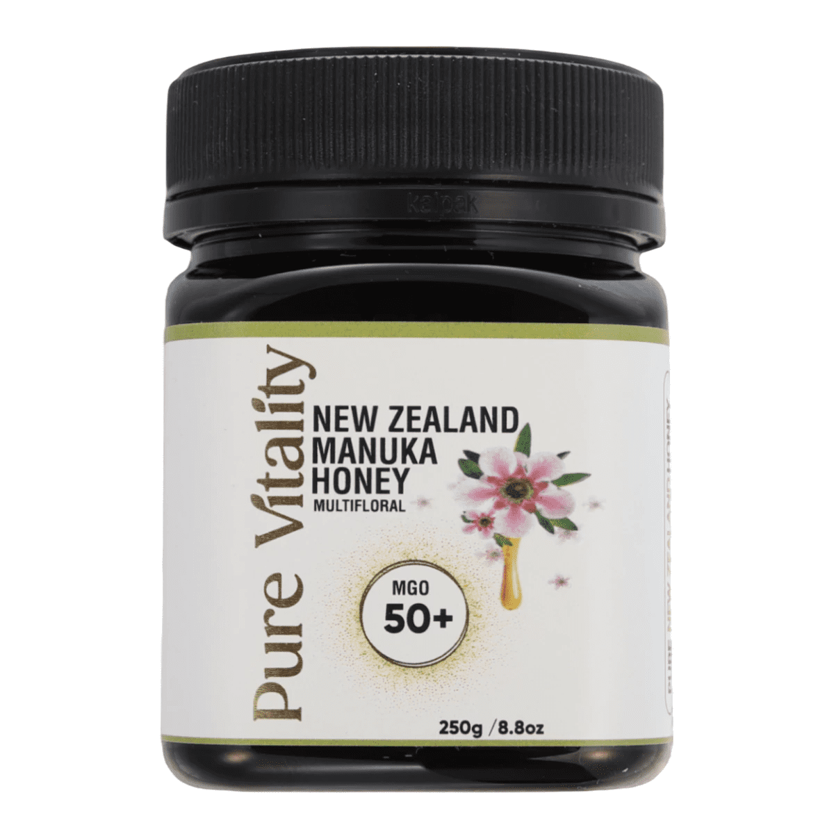 PURE VITALITY NEW ZEALAND MANUKA HONEY MGO 50+ 250G