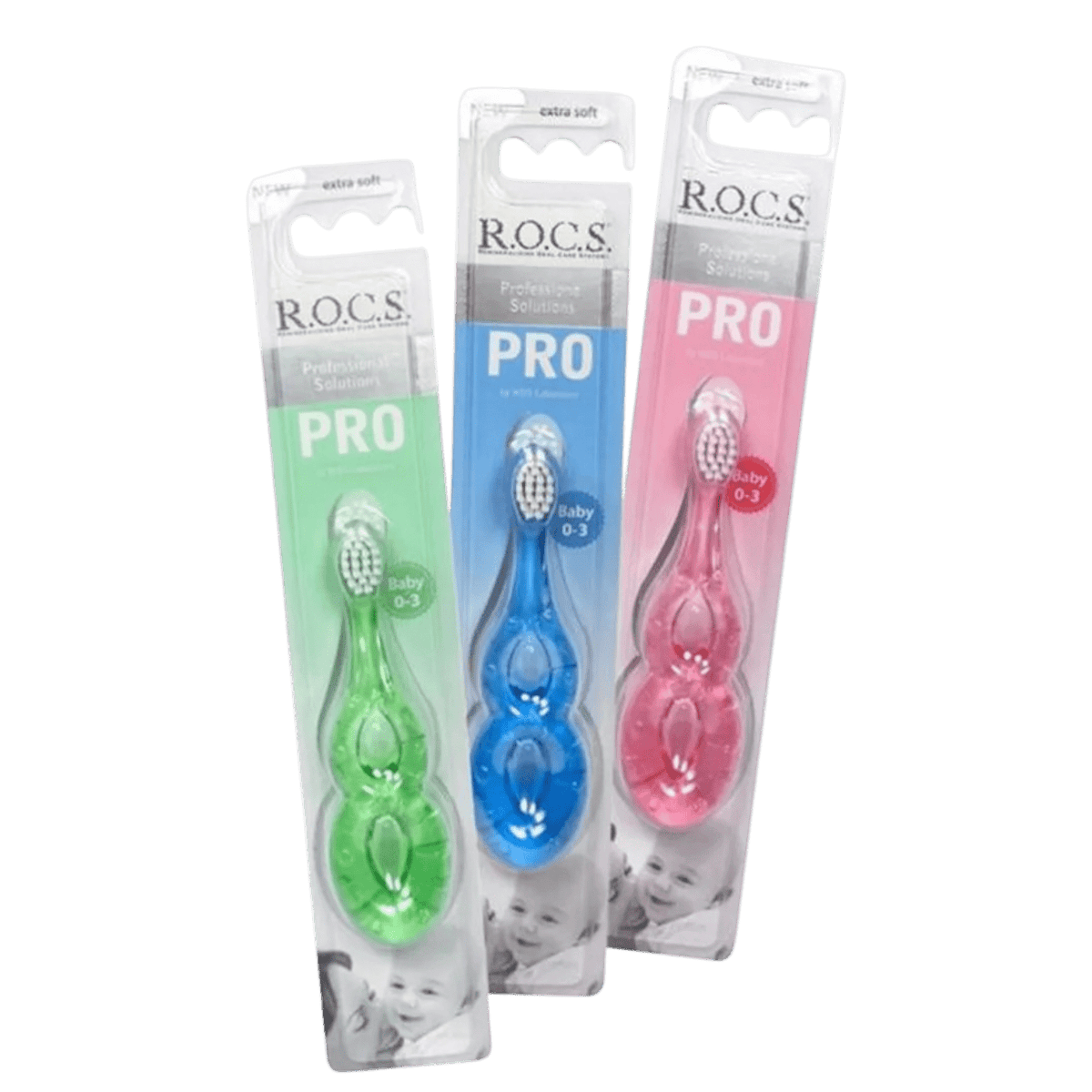 R.O.C.S PRO BABY EXTRA SOFT T.B 0-3 YEAR