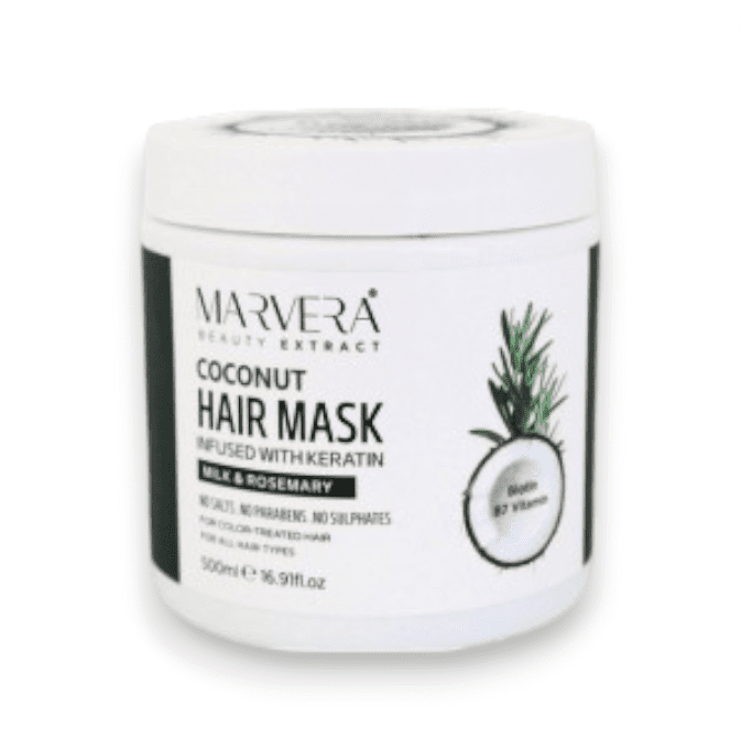 MARVERA COCONUT HAIR MASK INFUSED WITH KERATIN 400ML