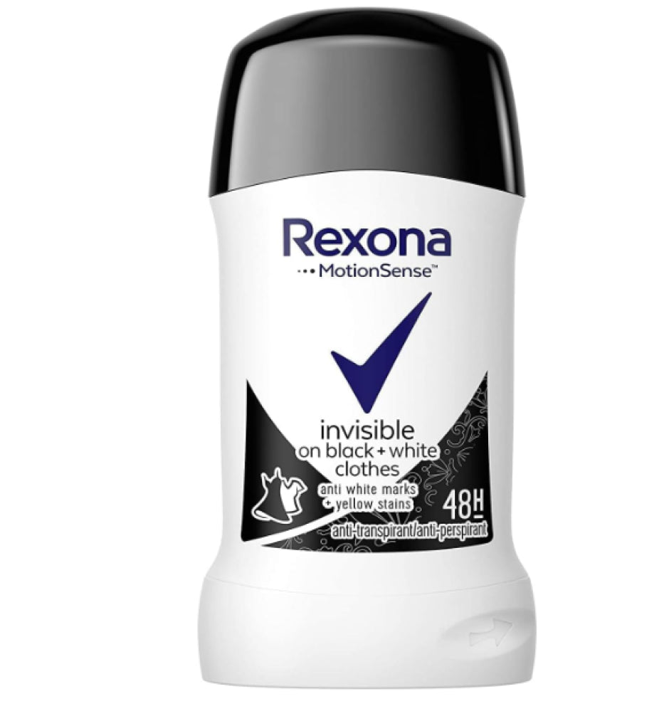 REXONA DEO INVISIBLE BLACK+WHITE STICK 40G