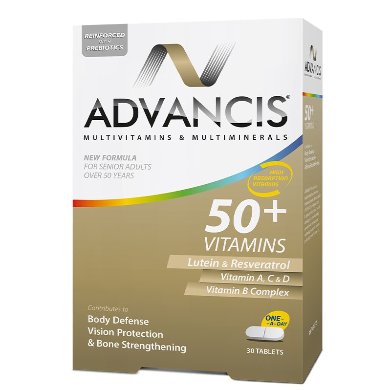 ADVANCIS 50+ MULTI VITAMINS 30TAB