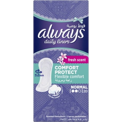 ALWAYS DAILY COMFORT NORMAL 20
