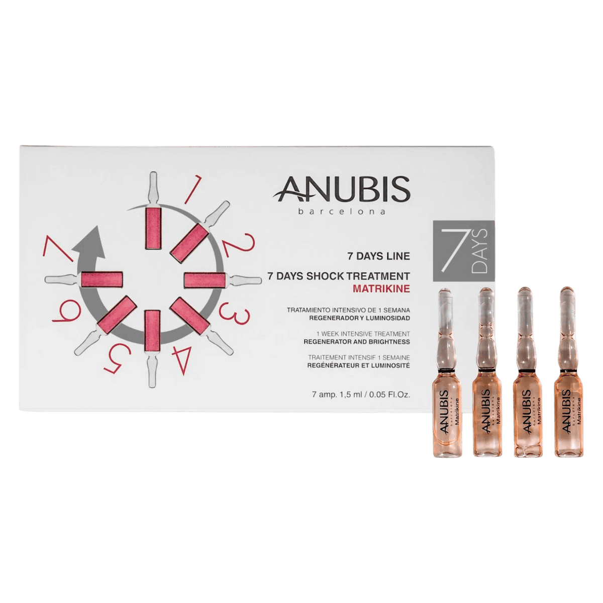 ANUBIS 7 DAYS MATRIKINE TREATMENT 7X1.5ML