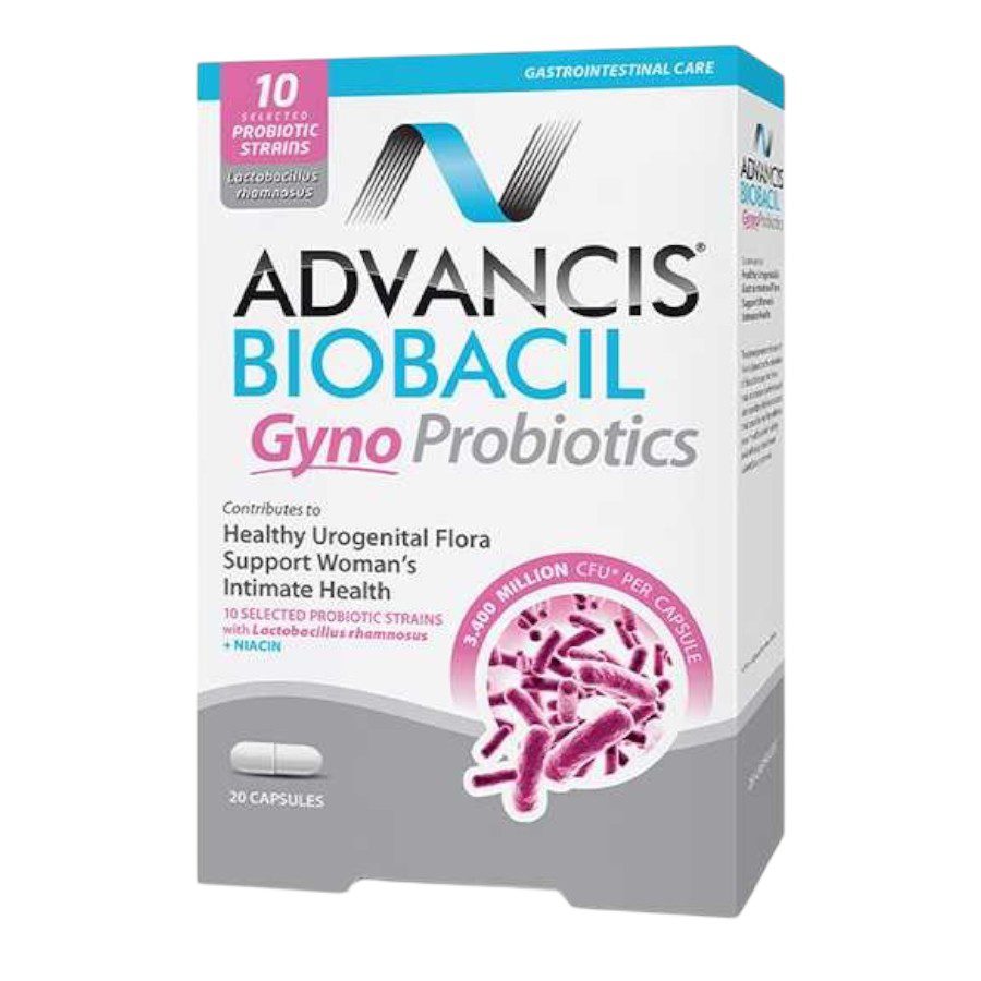 ADVANCIS BIOBACIL GYNO PROBIOTICS 20CAP