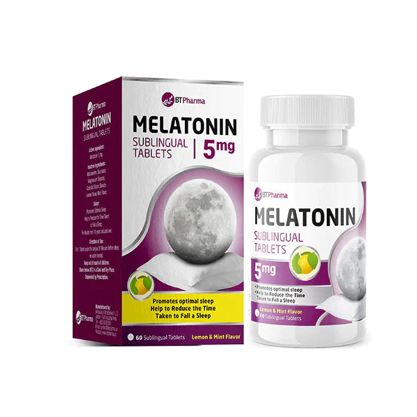 BT PHARMA MELATONIN 5MG 60TAB
