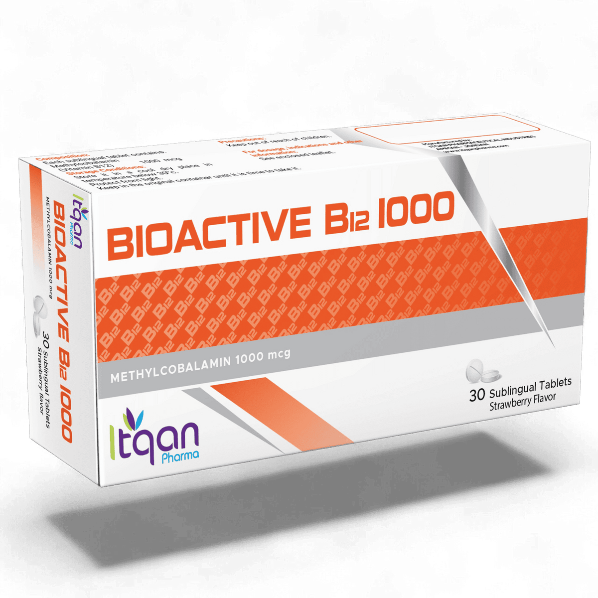 BIOACTIVE B12 1000MCG 30 SUBLINGUAL TAB