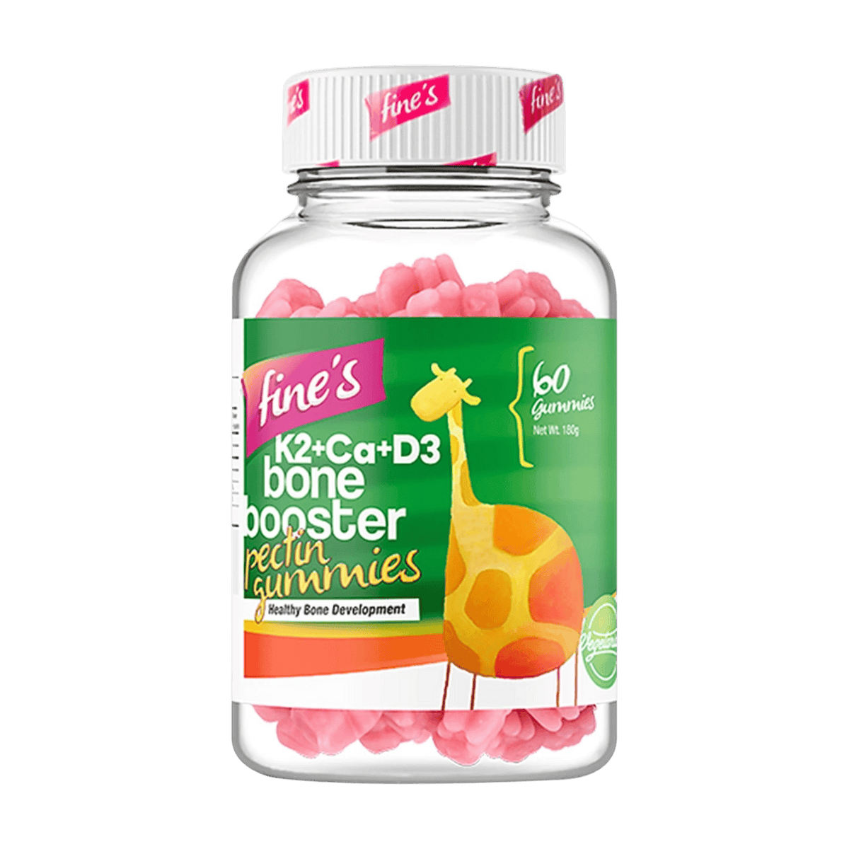 FINE-S K2+CA+D3 BONE BOOSTER 60 GUMMY