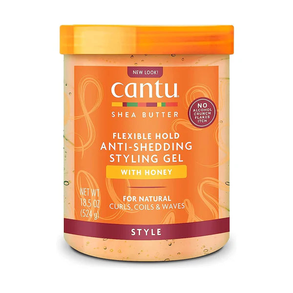 CANTU SHEA BUTTER ANTI SHEDDING STYLING GEL WITH HONEY 524G