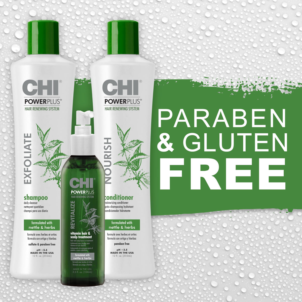 CHI POWER PLUS HAIR RENEWING SYSTEM KIT