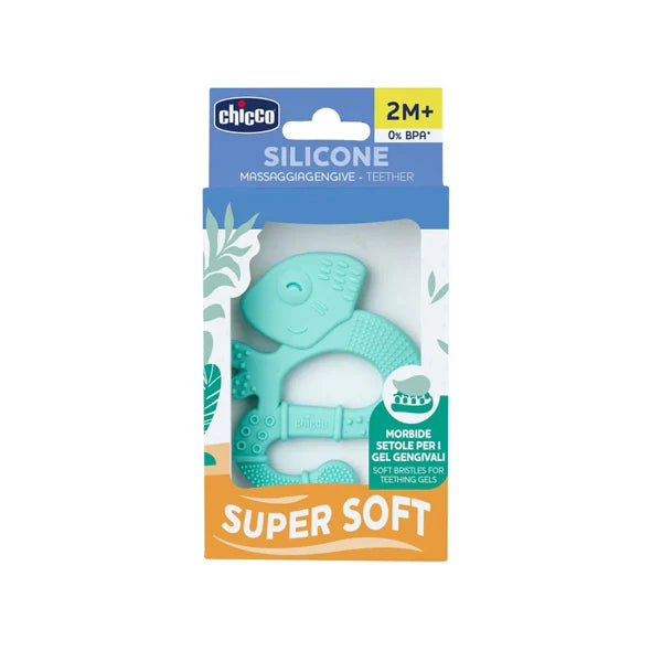 CHICCO SILICONE TEETHER 2M+