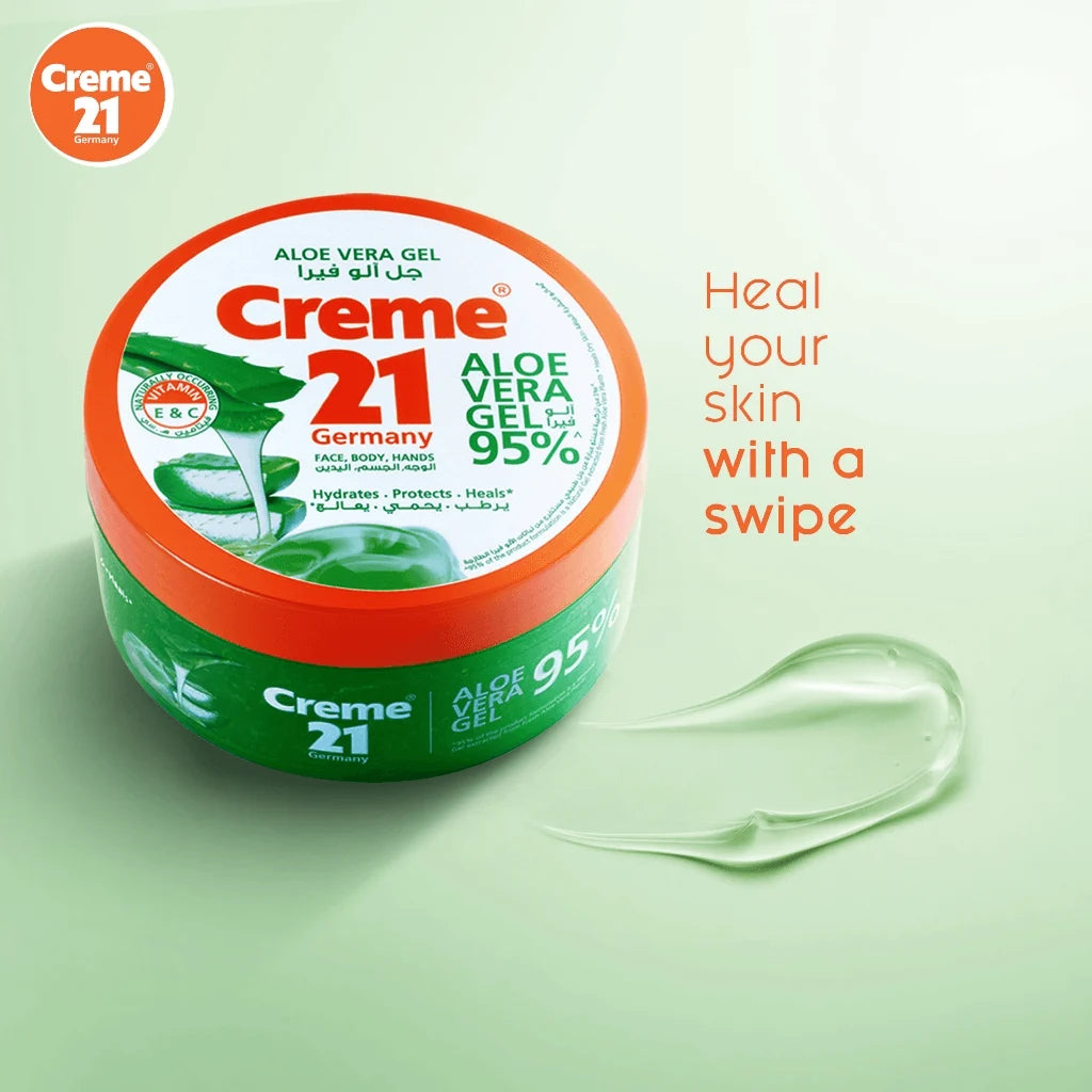 CREME 21 ALOE VERA GEL 95% 300ML