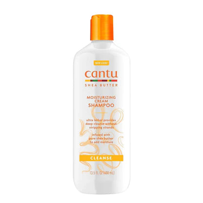 CANTU SHEA BUTTER MOIST CREAM SHAMPOO WHITE 400ML