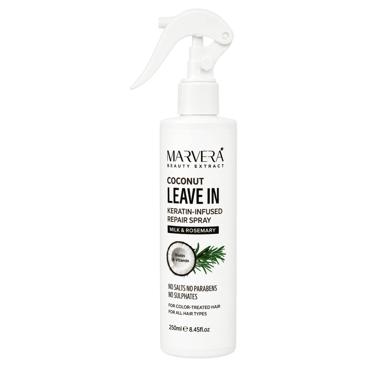 MARVERA COCONUT LEAVE IN INFUSED WITH KERATIN 250ML