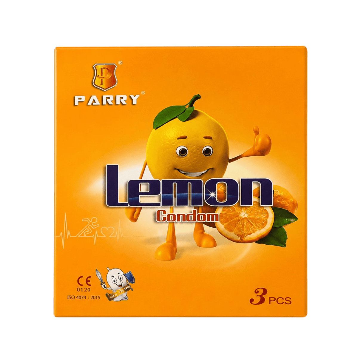 PARRY LEMON CONDOM 3PCS