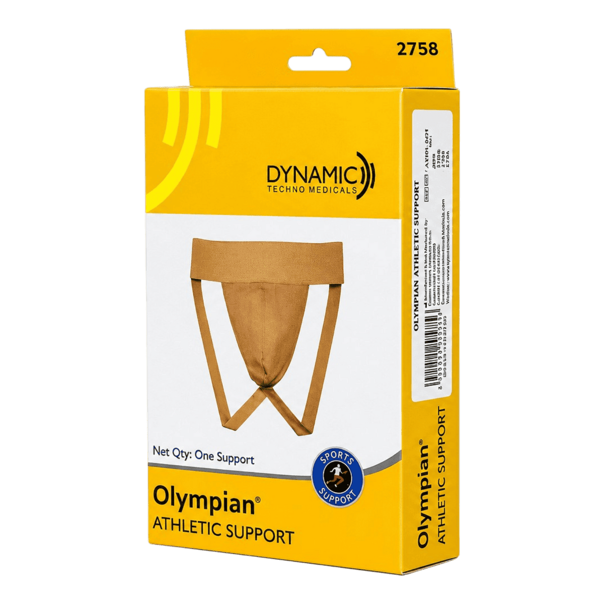DYNAMIC OLYMPIAN ATHLETIC SUPPORT XXL (2758)