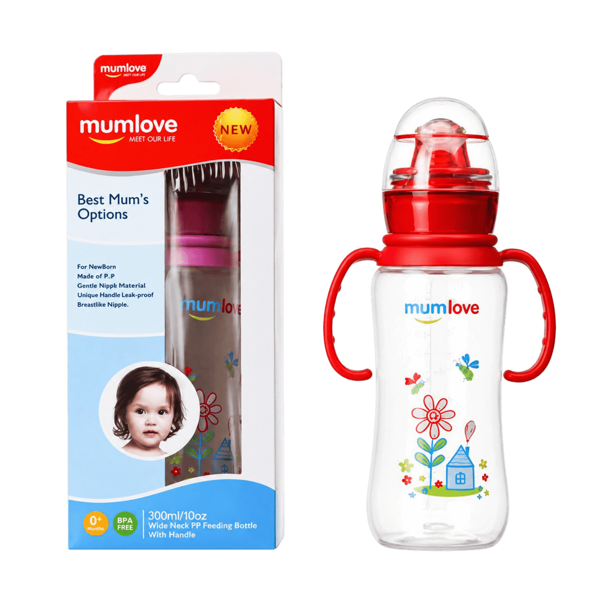 MUMLOVE MUSIC BOTTLE 300ML +0M