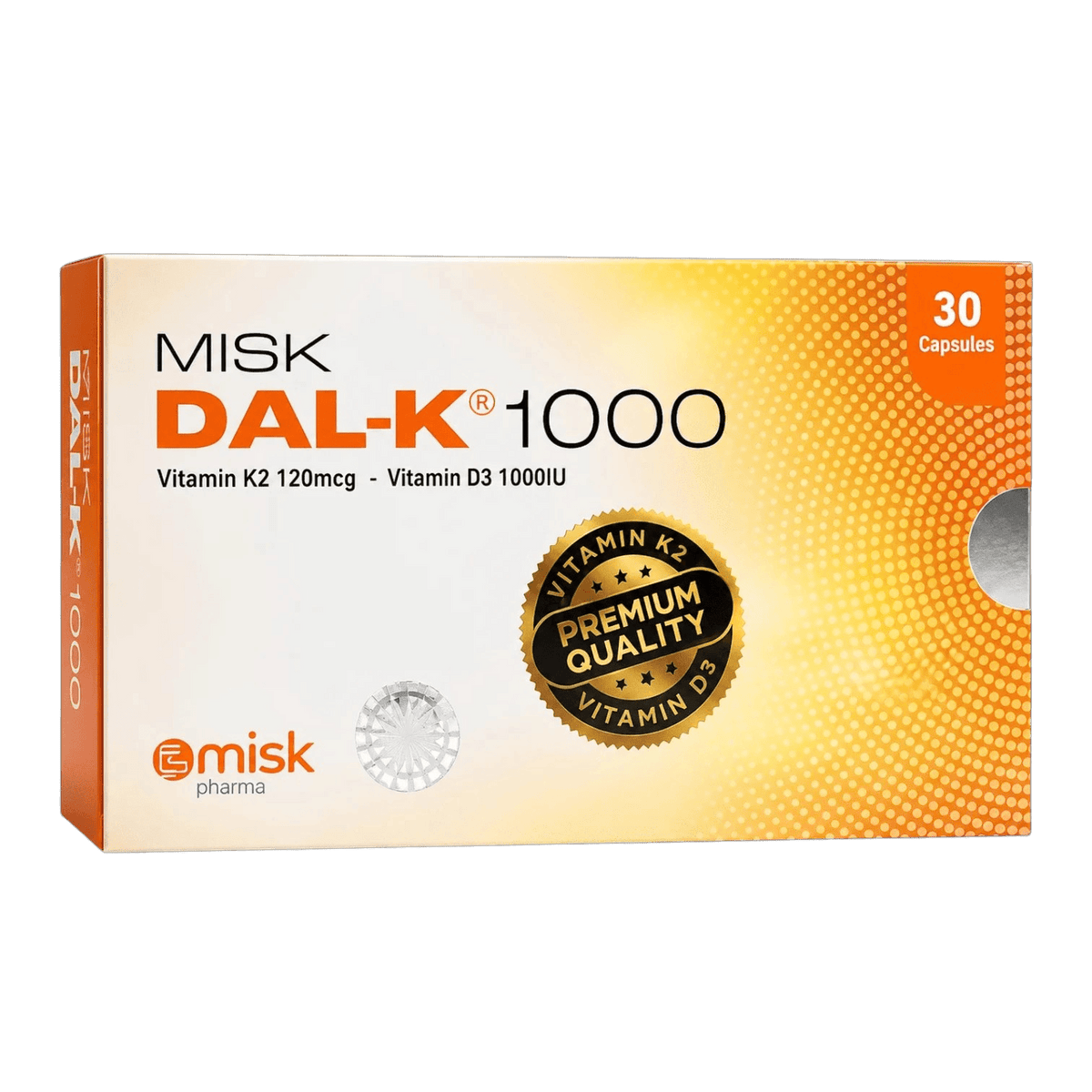 MISK PHARMA DAL-K 30CAP