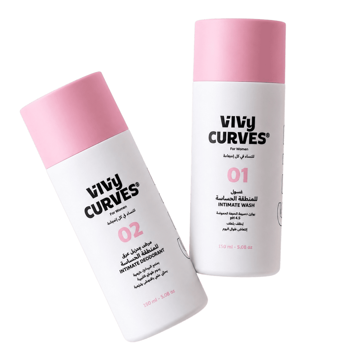 VIVY CURVES INTMATE PACKAGE WASH+DEODORANT SET