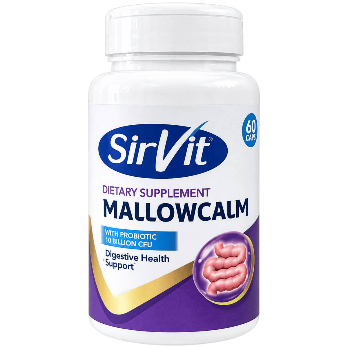 SIRVIT MALLOWCALM 10 BILION 60 CAPS