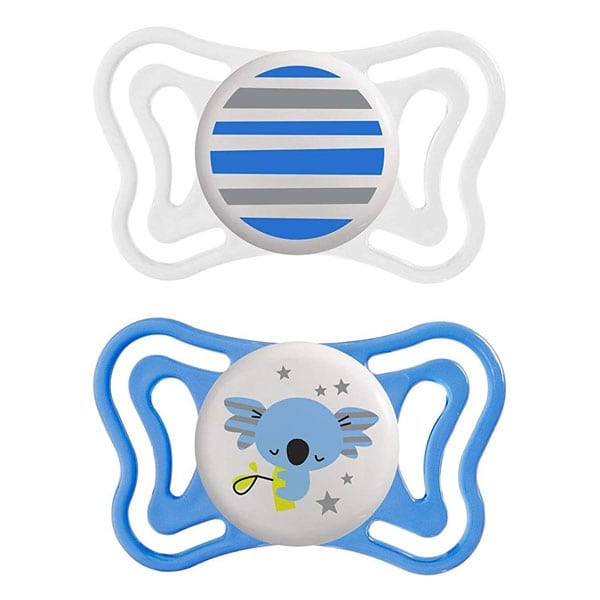 CHICCO PHYSIO FORMA LIGHT SOOTHER 6-16M 2PCS