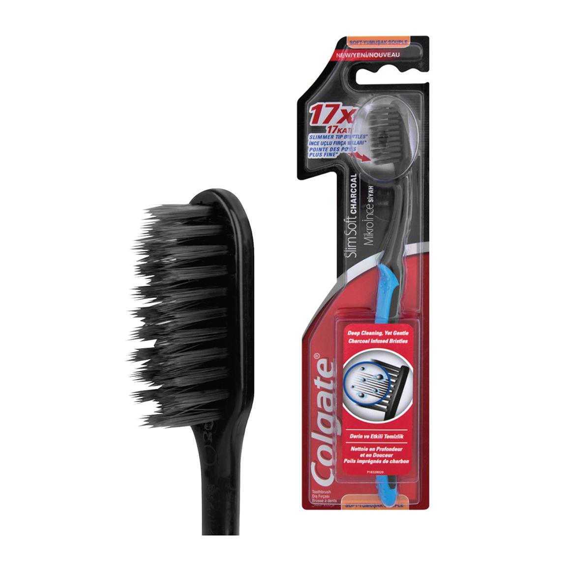 COLGATE SLIMSOFT CHARCOL ULTRA SOFT T.B